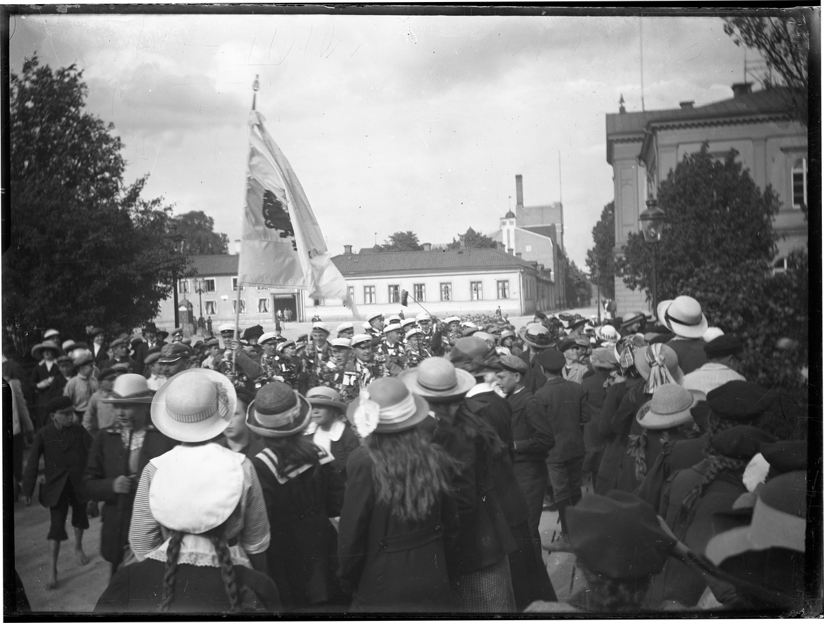 Paul Anderssons studentexamen, Västerås. 1914.