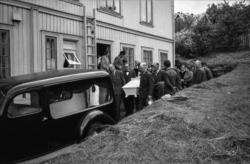 "1957. Bisetjing frk Aug??? .Molde sykehus..Begravelsesbilen