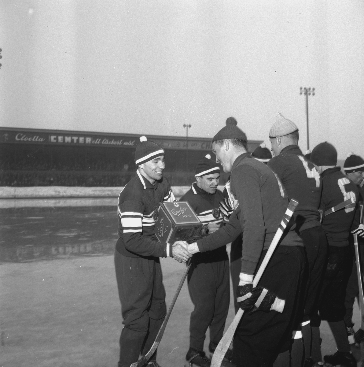 Bandy Närke - Ryssland.
26 februari 1959.