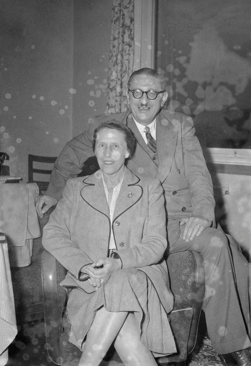 Jules Moch og hustru Germaine Picard