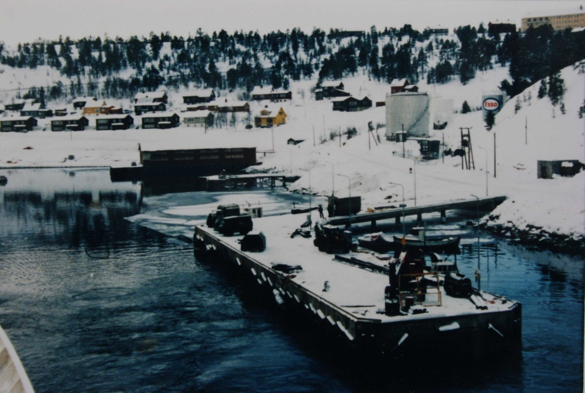 NATO-kaia i Alta hvor "The Viking" og "M/S Janina" var fortøyet under Alta-aksjonen