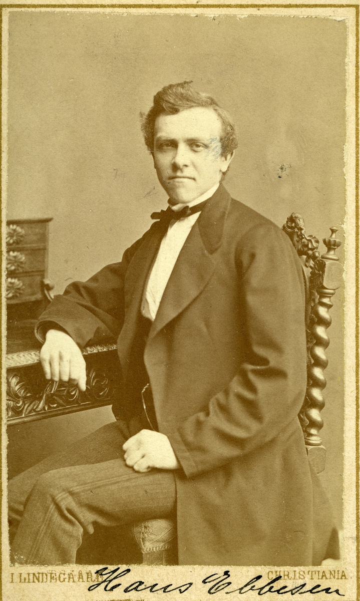 Fredrikstad. Jurist Hans Christian Ebbesen (1850 -  ).