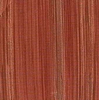 Två tygprov av rödbrunt smalrandigt sofftyg i epinglé. 

350 X 230 mm
370 X 310 mm