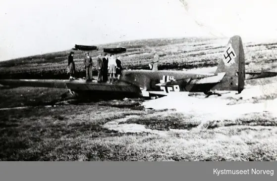 Møre og Romsdal, nedskutt bombefly på Stadt fra 1940