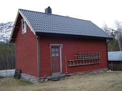 Den gamle skulen i Rånå i Lesja.