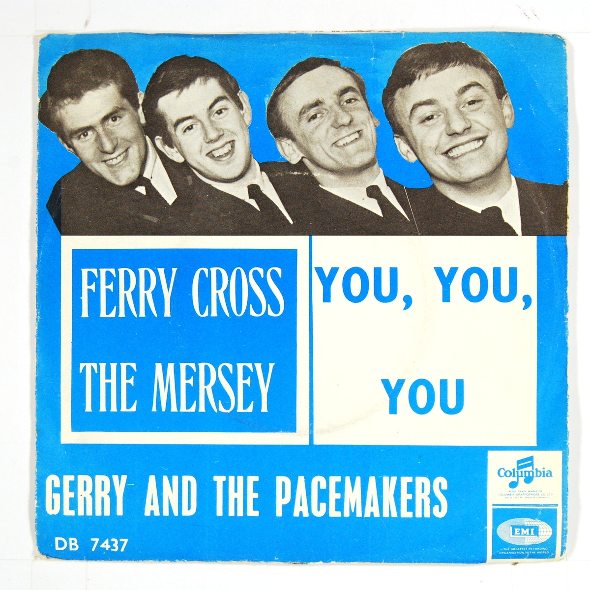 Fotografi av "Gerry and the Pacemakers".