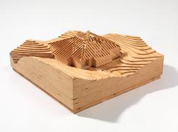 Øverås' hytte [Arkitektonisk modell]