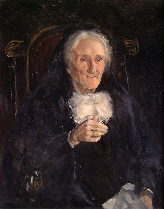 Emilie Gulowsen, f. Gabrielsen [Maleri]