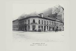 eksteriør, postkontor, Oslo, Kirkegaten 7, Sadelmaker Aas's 