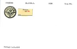 Stempelkatalog, Buskenes. Kristiansund N. postkontor. Eide k