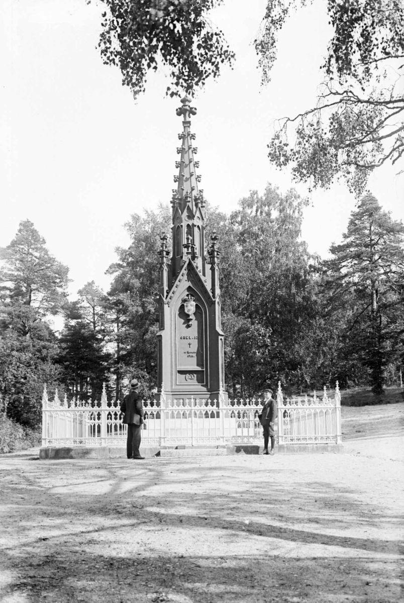 Monument over Karl XII, Fredrikstens festning, Halden