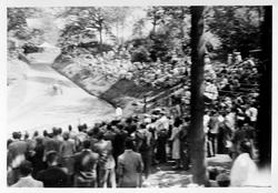 Bil, billøp, tilskuere