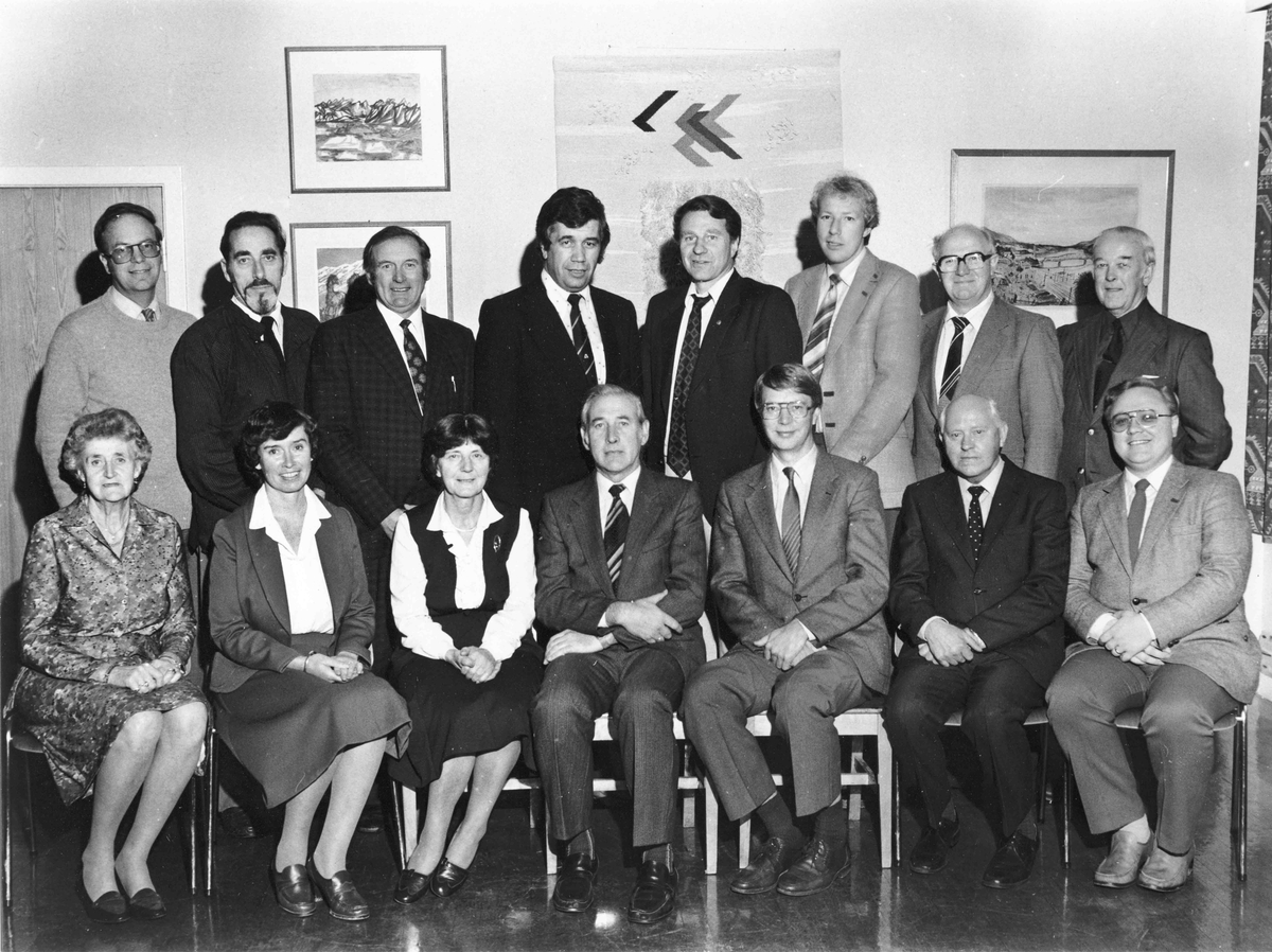 Eidsvoll Formannskap 1980 - 83.