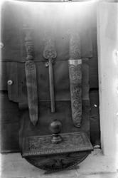 Diverse arbeid fra Trepikkaren, arbeids-skolen på Bjørset. I