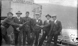 Fra båten Fannefjord.