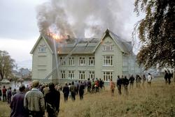 Molde folkeskole øvre vei 23 brenner 10.10.1977.