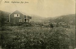 Molde skytterlags nye bane..Skytebanen ble anlagt i 1917 pga