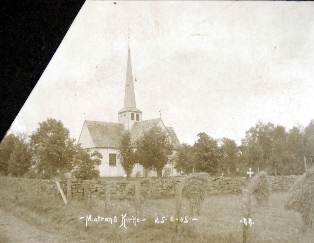 Matrand kirke. 1905, 25. aug.