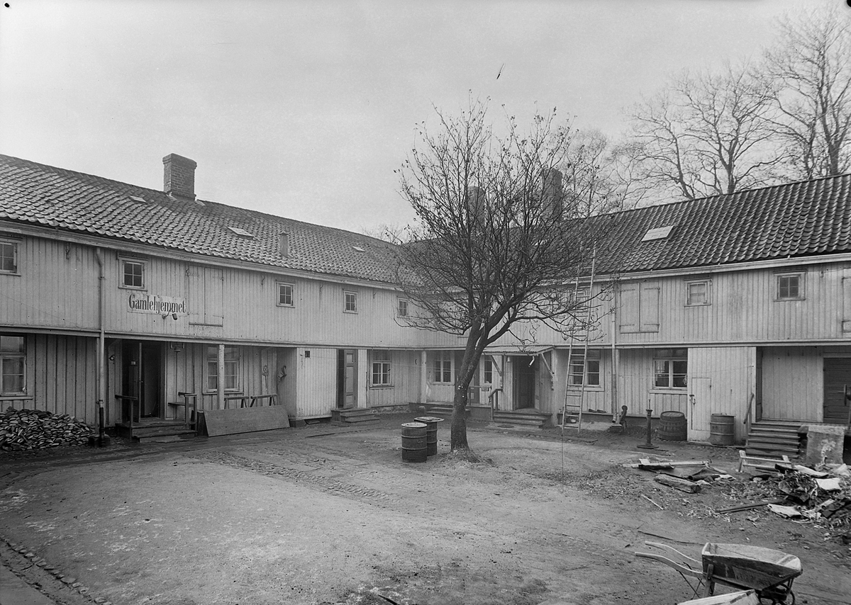 Kalvskinnet sykehus - Sverresborg Trøndelag Folkemuseum / DigitaltMuseum