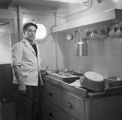 Sildefiske ved Ålesund. Stuert Hagen ombord i M/S Suløy