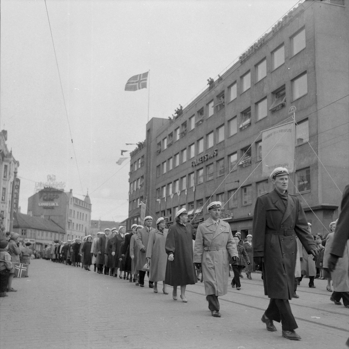 1. mai i Trondheim 1954
