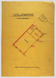 Hotel Scandinavie [Arbeidstegning]