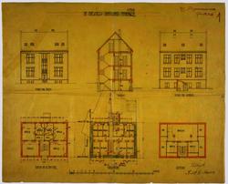 Hr. Aarsnæss vaanegaard parkveien  [Fasadeoppriss]