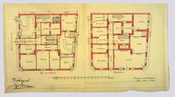 Forretningsgård for Johs. Paulsen. Plantegning [Utkast]