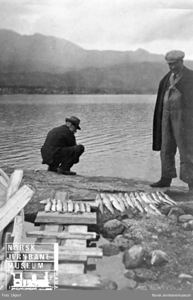 Familiebilder fra Tynset : fisking