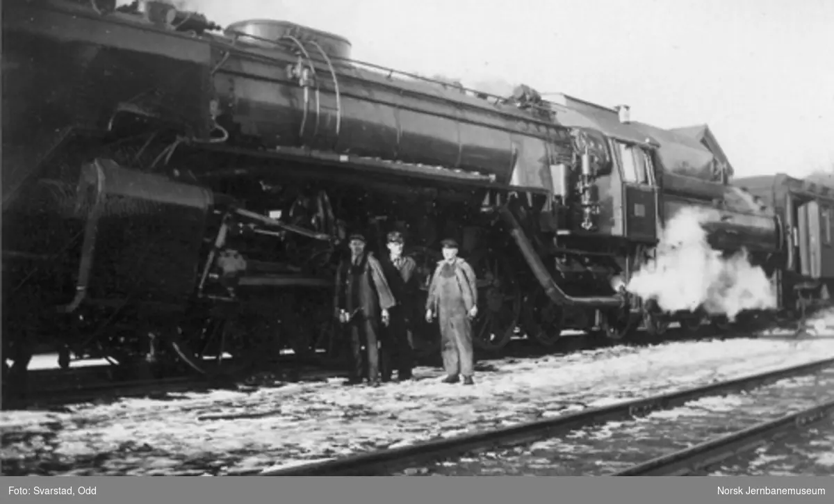 NSB damplokomotiv type 49a nr. 464 som nytt