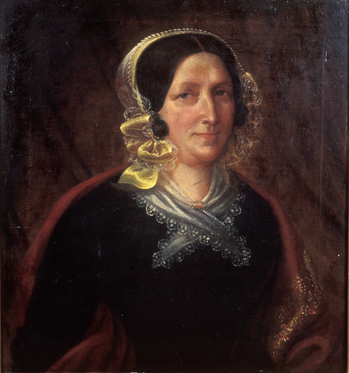 Brystportrett av Alette D. Wergeland (1780-1843), Henrik Wergelands mor.