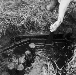 Kanalanlegg til engvanning