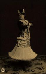 Postkort. Nyttårshilsen. Fotografisk motiv. Svart/hvitt. Por