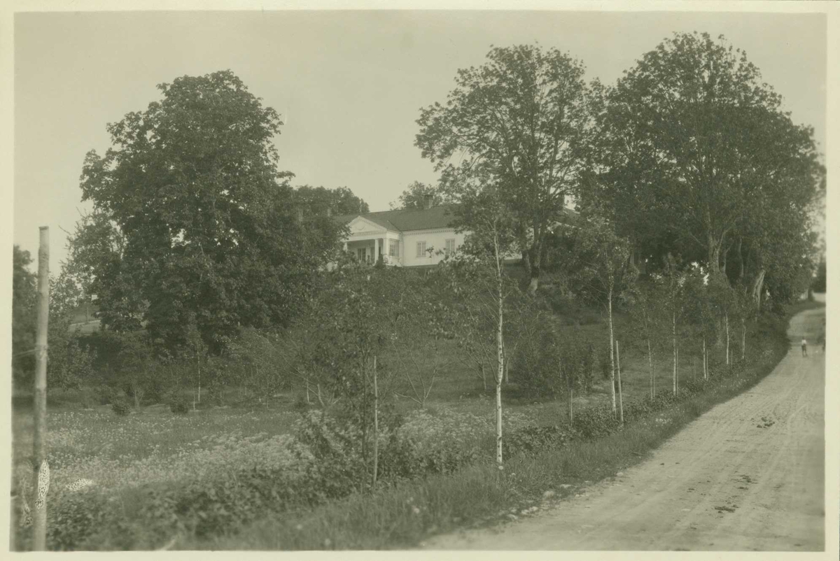 Hovedbygning, Kjelstad gård, Onsøy, Fredrikstad, Østfold. Fotografert 1923.