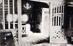 Interiør fra Kapell, Isumanlegget, Maihaugen, De Sandvigske 