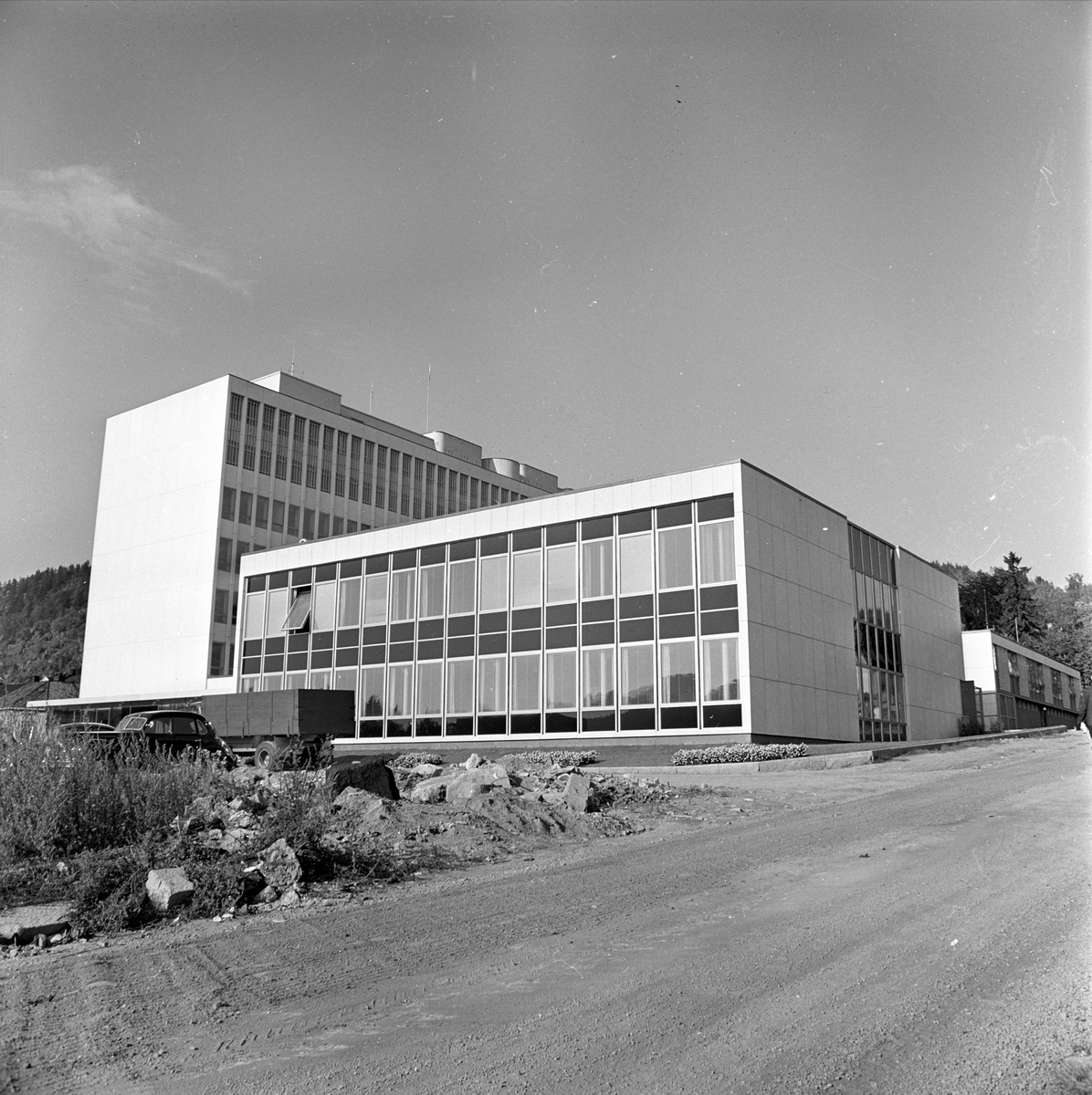 Drammen, oktober 1962. Nytt kretsfengsel.