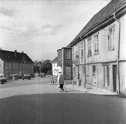 Drøbak, 28.08.1956. Bybilde.