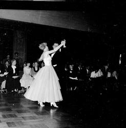 Oslo, 09.04.1956, Oslomesterskap i dans i Høyres Hus.