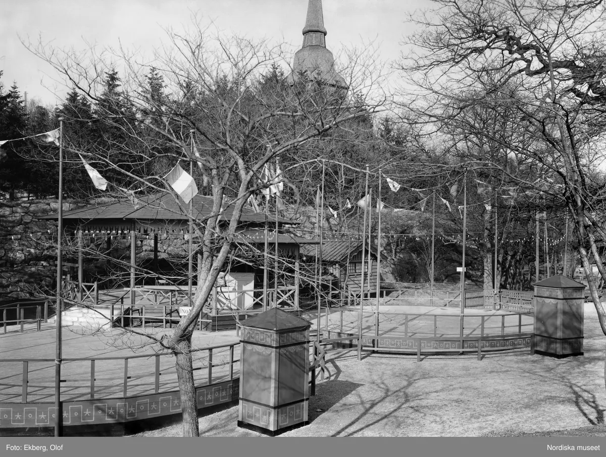 Nedre Solliden, dansbanorna.