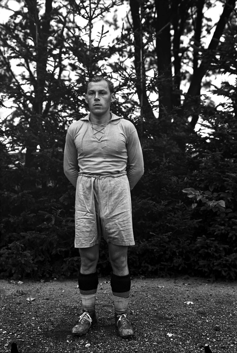 Fotbollsspelare, Uppsala 1934