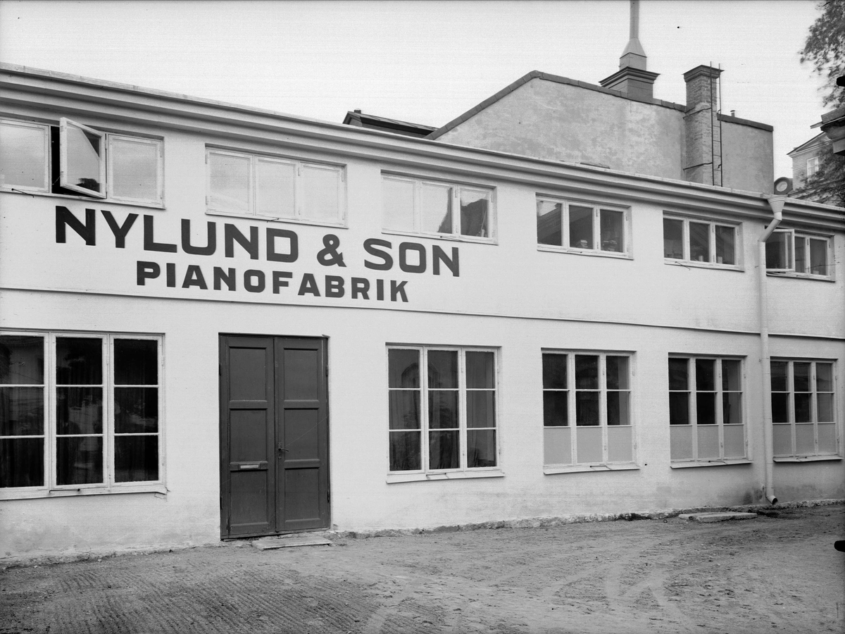 Pianofabriken Nylund & Son, Alsikegatan 2, Uppsala 