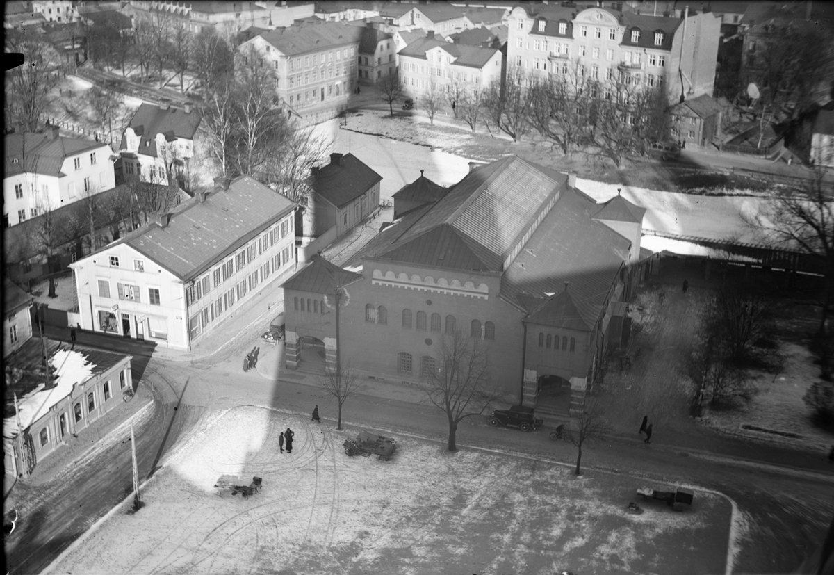 Vy över Saluhallen, Uppsala