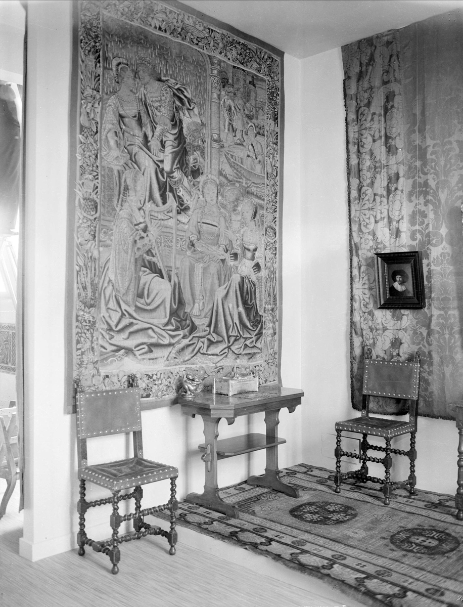 Zornmuseet, Mora, Dalarna, interiör 1939