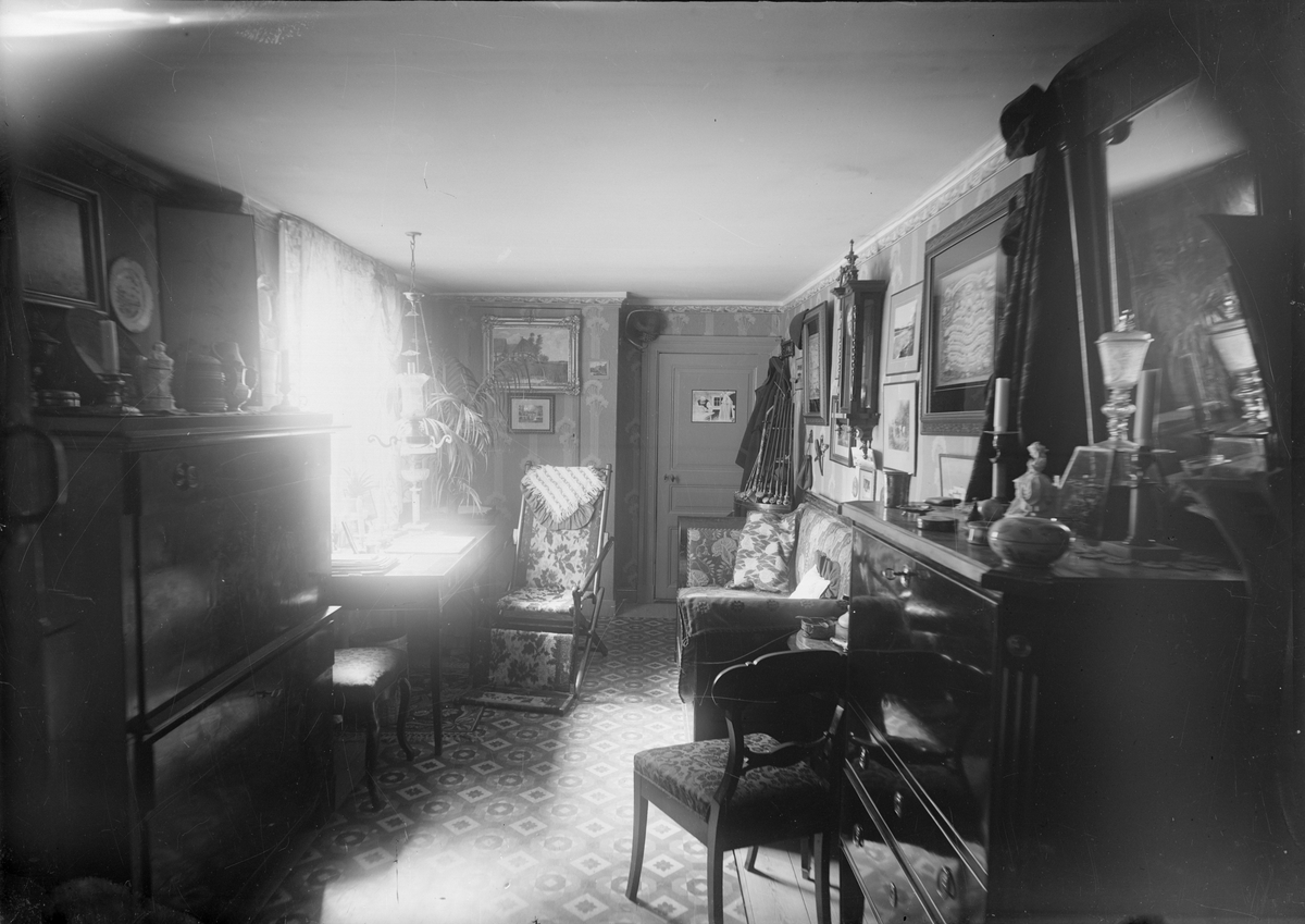 Bokbindarmästaren C J Wensters hem, Vaksalagatan 11, Uppsala 1911