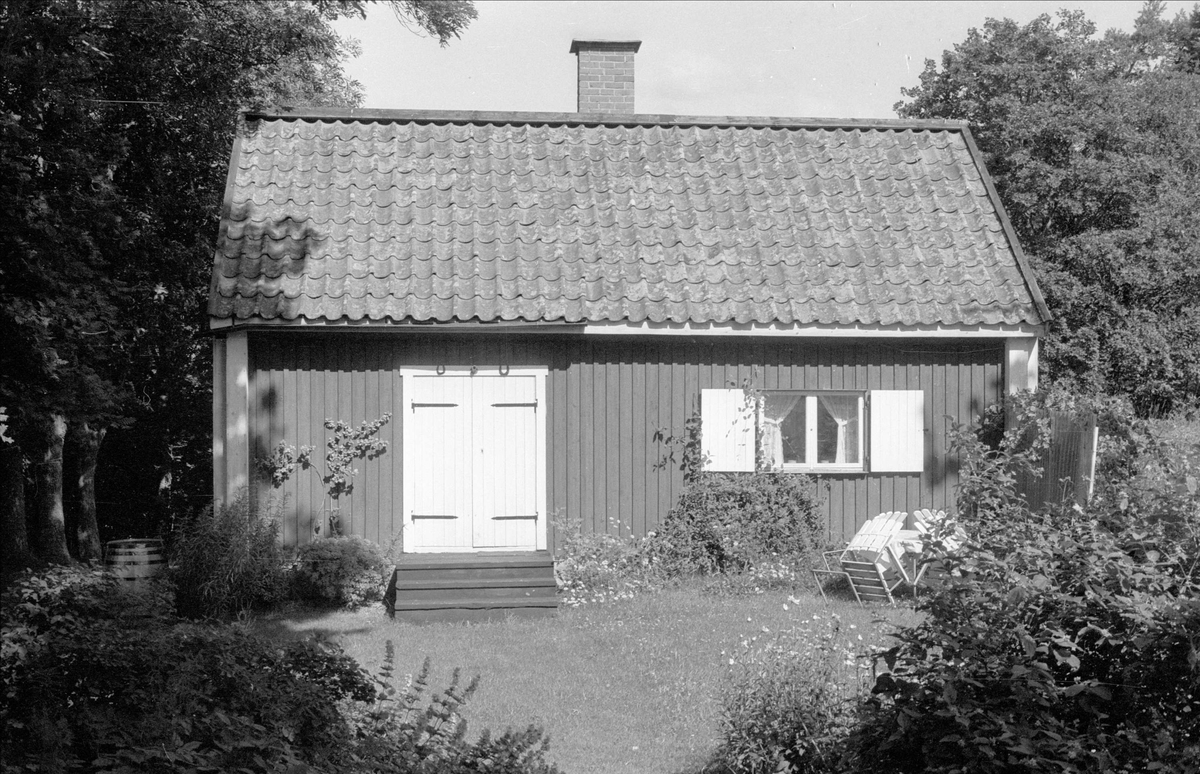 Bostadshus, Hässelby 5:1, Börje socken, Uppland 1983
