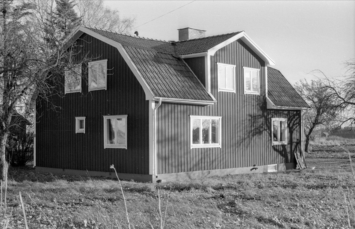 Mangårdsbyggnad/bostadshus, Svista, Bälinge socken, Uppland 1978