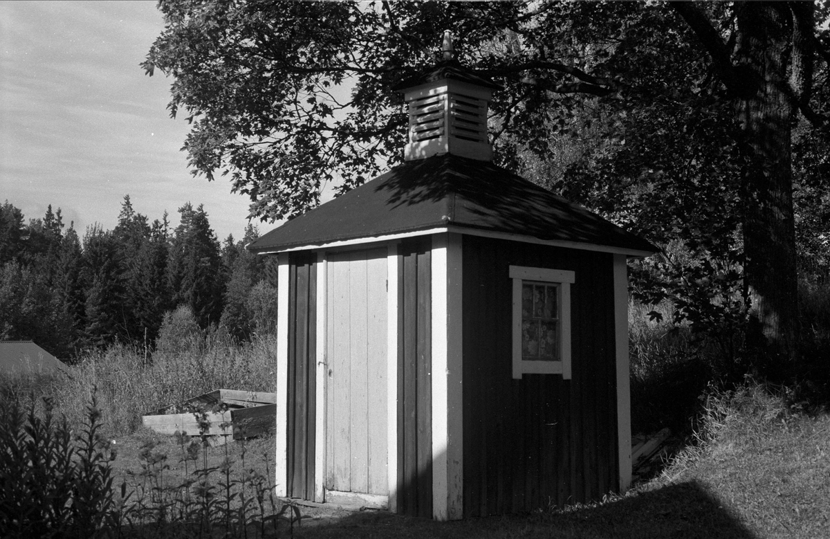 Hemlighus, Ellringe 1:24, Stora Ellringe, Almunge socken, Uppland 1987