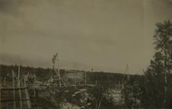 Arbeid med ny bro over Bognelv ?