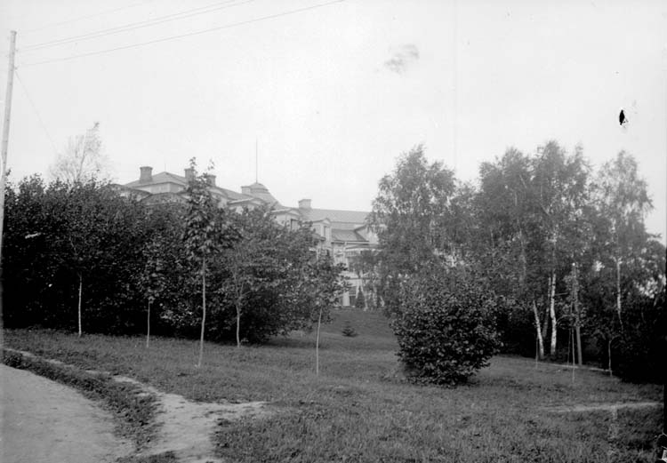 Enligt text som medföljde bilden: "Mösseberg. Sanatoriet 25/9 07."