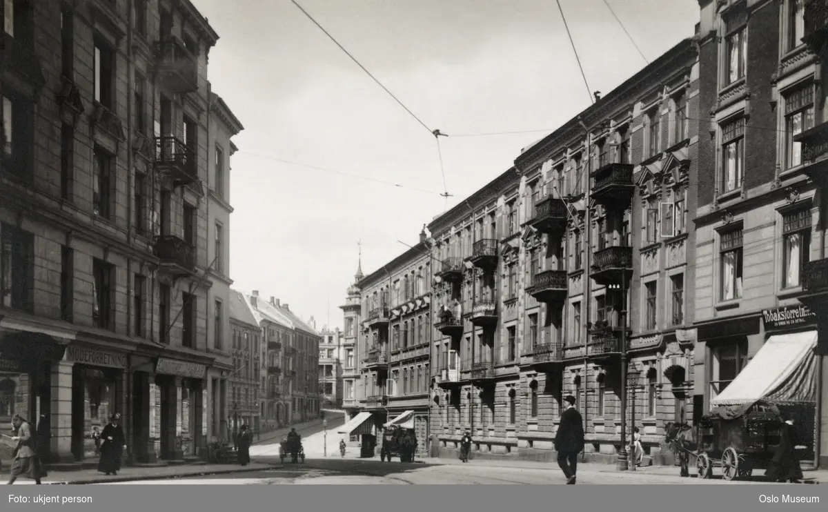 Frognerveien. - Oslo Museum / DigitaltMuseum